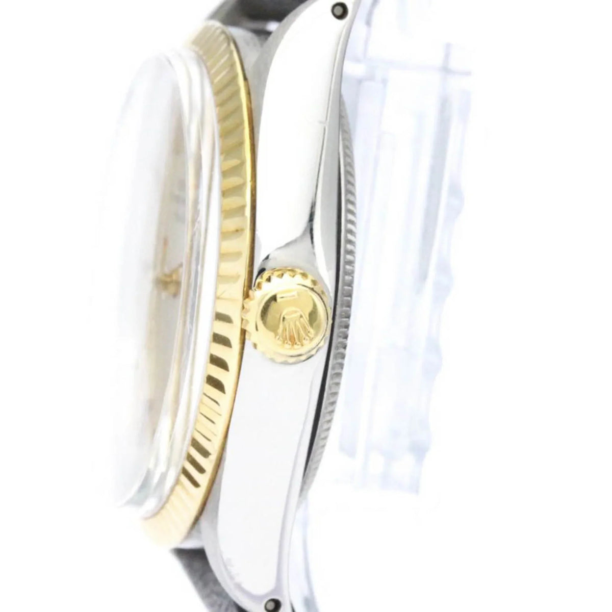 Watch Oyster Mens BF560275 Yellow Airking Authenticated Vintage Used ROLEX 18K Gold Perpetual Steel