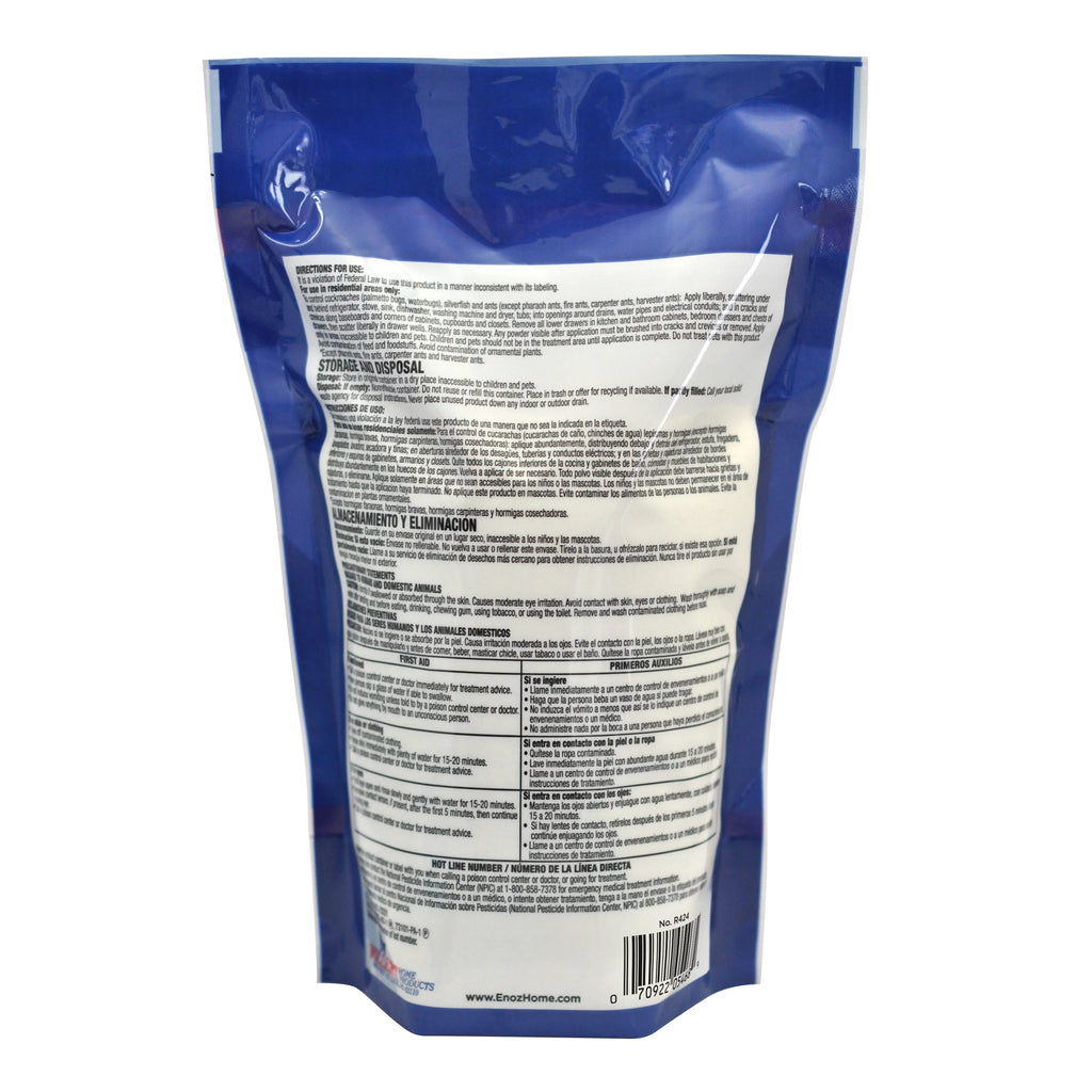Roach Powder, Killer, 24 (3 Away Boric Cockroach Enoz Pack) Pouch oz Acid