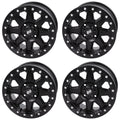 4/137 Pro + Defender (4 15X7 Beadlock Black Matte 2020-2023 For Can-Am 2.0 Uinta 5.0 Wheel Dps Tusk Hd10 Pack)