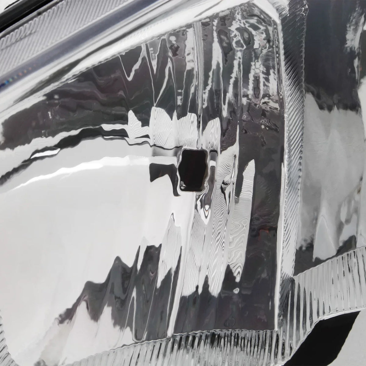 2015 Fits Driver - Chrome 2017 Hatchback [Halogen Left 2014 Sedan Headlamp Ford Titanium 2016 Type] AKKON Fiesta Headlight