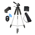 Cell UltraPro Phone, Bonus 59" with Universal Control Tripod Aluminum Compatible Microfiber + with Full-Size Cloth UltraPro Inch Remote Camera Cleaning Includes Smartphone iPhone/Android Mount