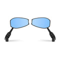 and Motorcycle Enhance Aluminum Car Rearview Base Rear Safety Mirror with Universal - Pair - Visibility of Anti-dazzle Mirrors Reversing Electric
