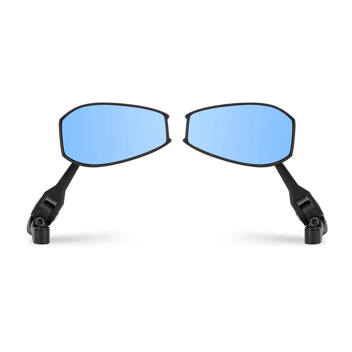 and Motorcycle Enhance Aluminum Car Rearview Base Rear Safety Mirror with Universal - Pair - Visibility of Anti-dazzle Mirrors Reversing Electric