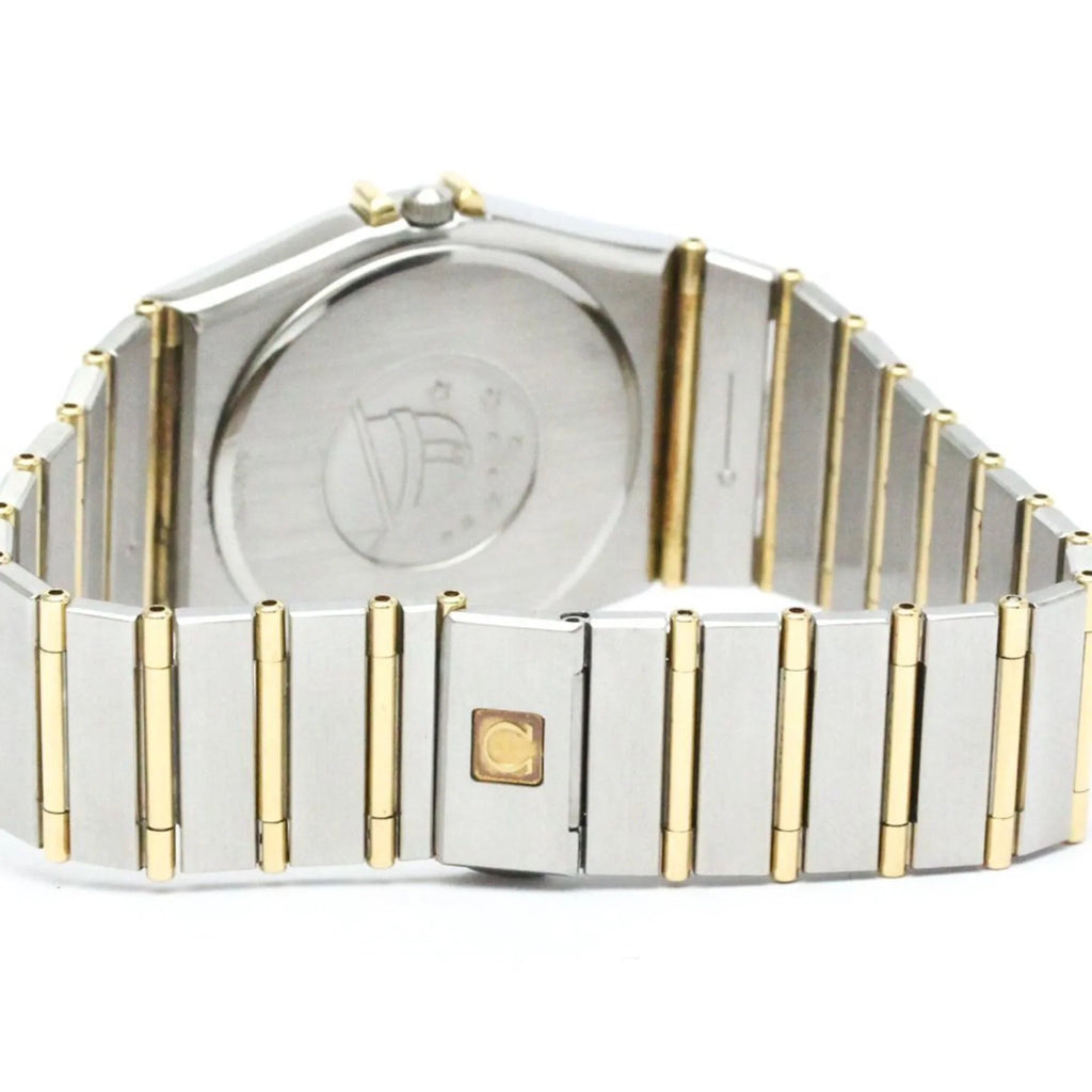 18K BF566004 OMEGA Steel (Good) Pre-Owned 396.1070 Constellation Polished Watch Gold Day Date
