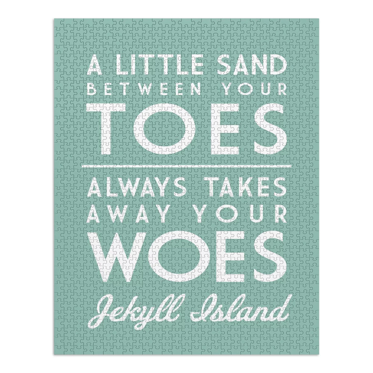 for Said Adults Island, Made Family, A (1000 Jekyll Sand Your Size Puzzle Toes, in Little Georgia, Challenging USA) Between Piece Puzzle, Jigsaw 19x27, Simply and