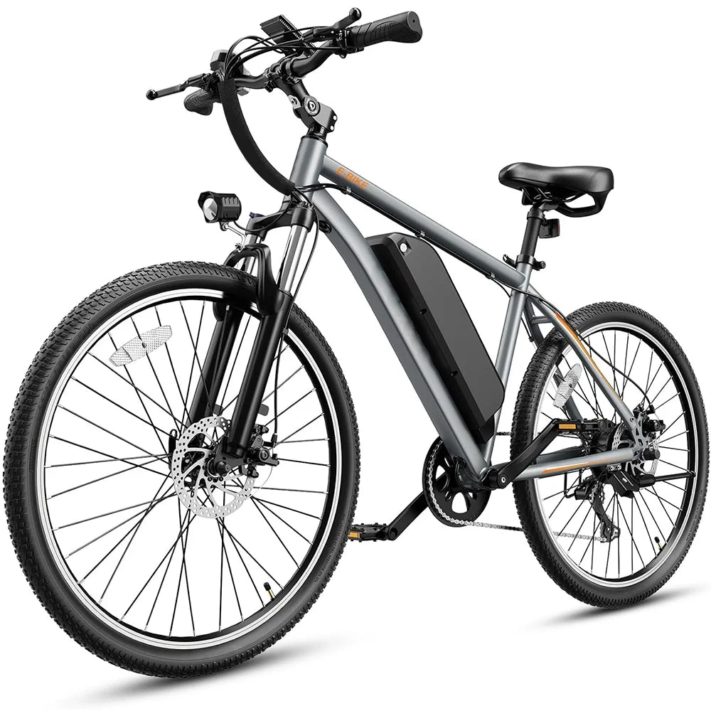 Electric Yoloway Adults, Mountain Brushless Bike Front Ebike Removable Suspension, 7-Speed 27.5" for EB5 480Wh Battery, 500W Electric Motor PLUS with Bike with Fork