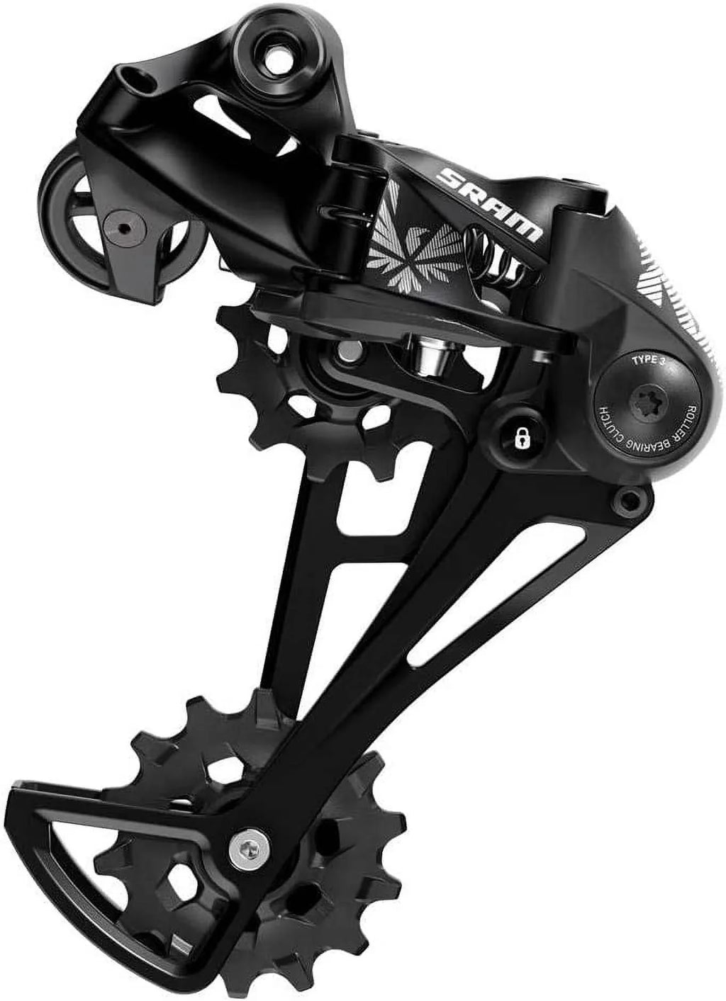 Derailleur Rear - Long NX Eagle Speed, Black Cage, SRAM 12