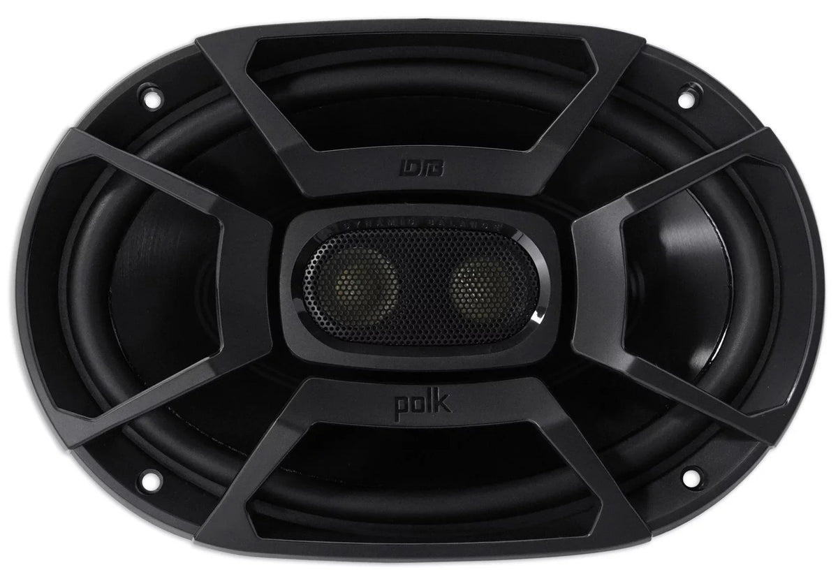 Marine/ATV/Motorcycle/Boat 2) Car 450w Speakers+Headphones Audio Polk DB692 6X9"