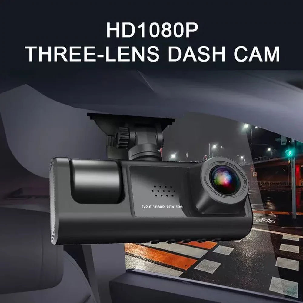 Cam WIFI Recorder Apexeon Dash with Recorder Safety Wide Car for Angle Camera Auto Interconnection, Driving