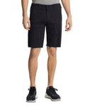 $129 Pinstripe Fit Hem Lagerfeld Regular MSRP Mens black Karl Shorts 30 Raw Size