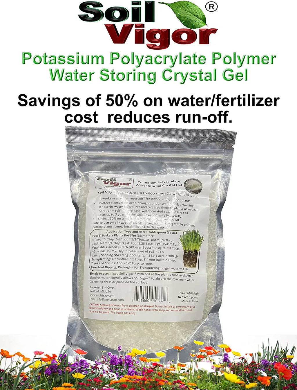 45 Soil and Keep Moisture Regulate The ph of for Polyacrylate Plant Pounds Potassium