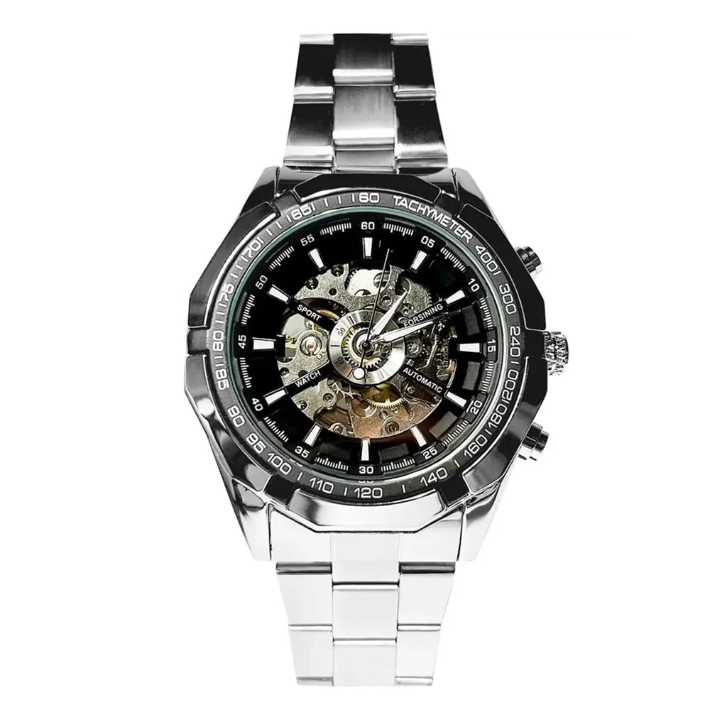 Mechanical Up to Full Automatic Hollow YOHOME Steel Mens Watch off! 50% Belt