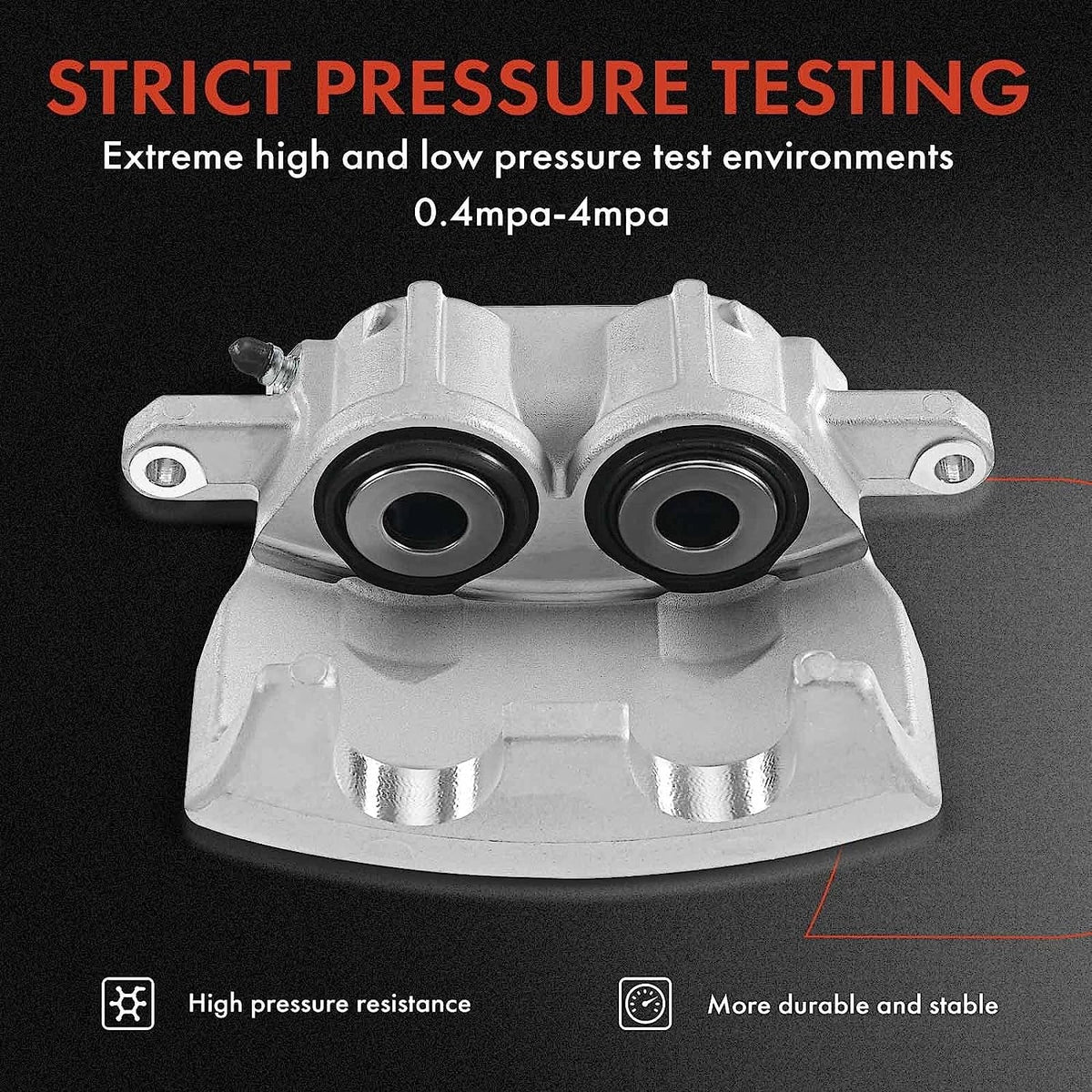 Without Dodge Side 1974 - 1973-1974, Disc A-Premium Left M300/RM300 Bracket Caliper Assembly Driver Select Compatible with Front M350/R300 Models Brake -